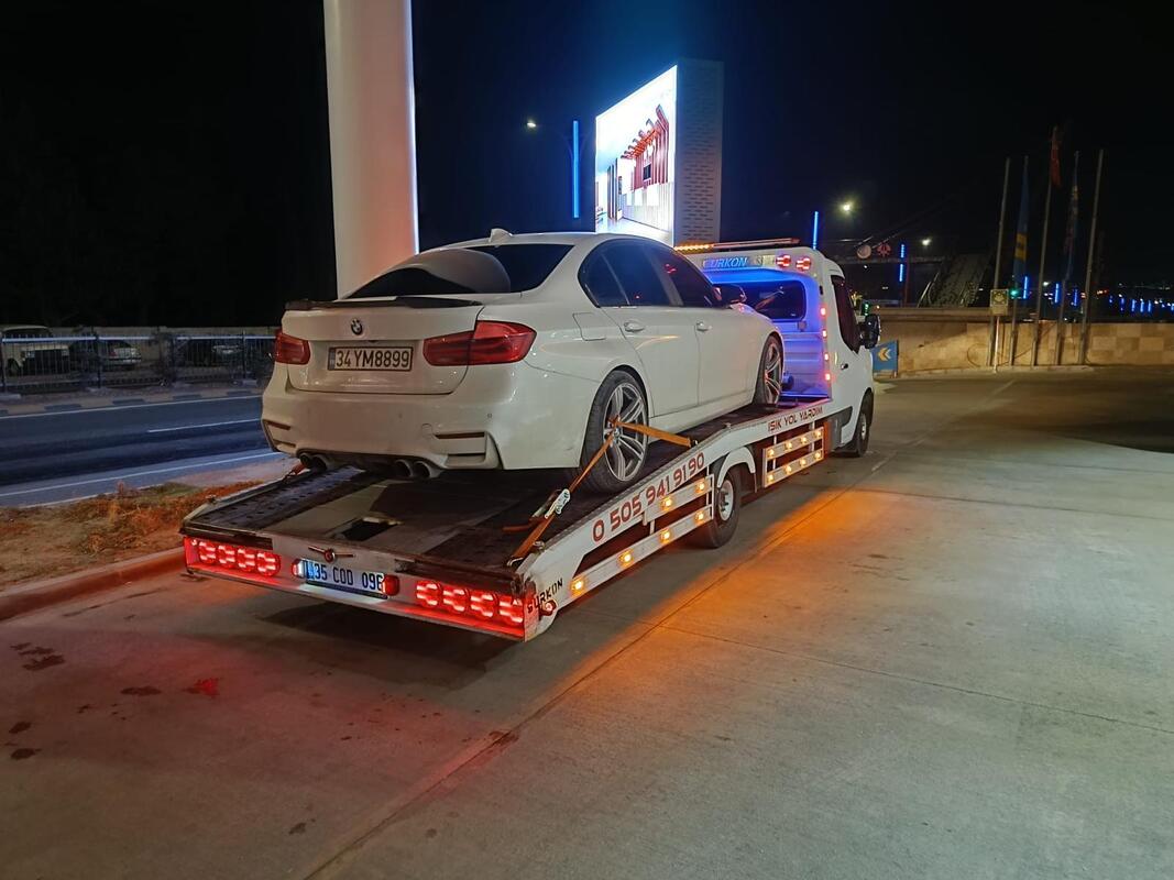 Güzelbahçe kaza sonrası kurtarma